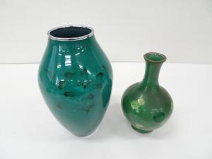 七宝花瓶2点